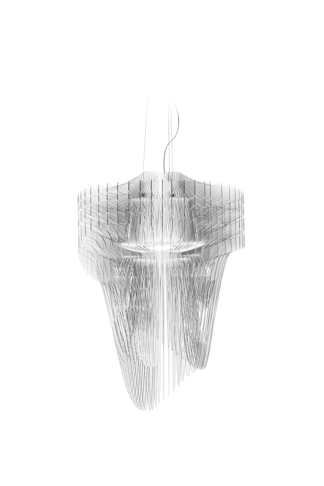 (SLAMP공식인증딜러제품/배송설치무료) Aria Transparent Suspension Lamp M