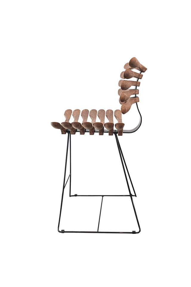 [Art gallery] BANQUETA ESQUELETO 스켈레톤 Bar Chair