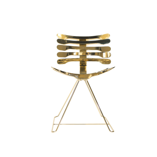 [Art gallery] CADEIRA ESQUELETO 스켈레톤 GOLD LIMITED EDITION