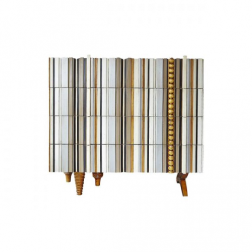 [Lola Glamour로라글라머] 레이나 콘솔장 서랍장 그레이 Comoda Reina